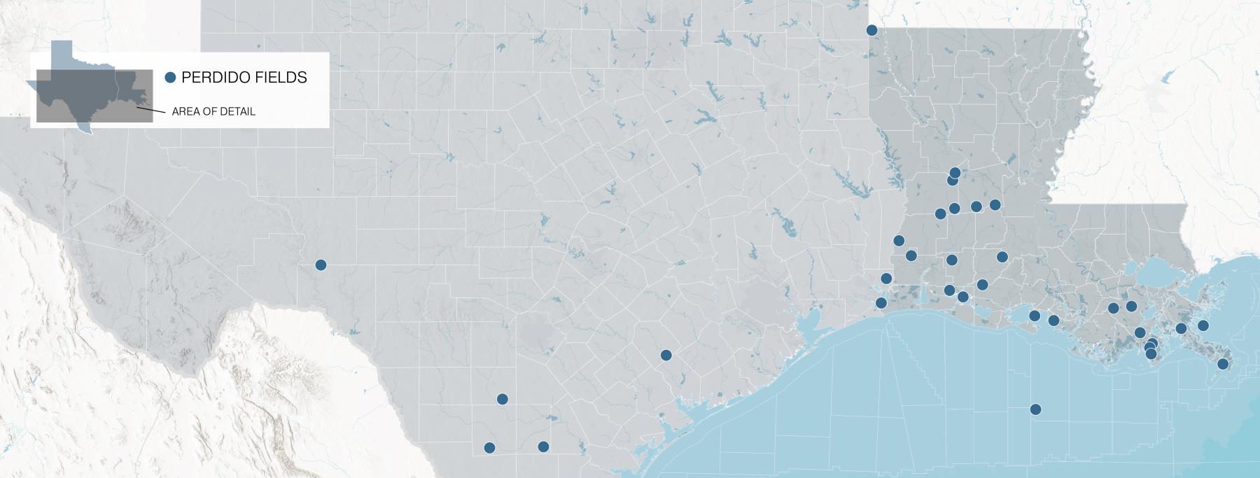 Perdido Operations Map